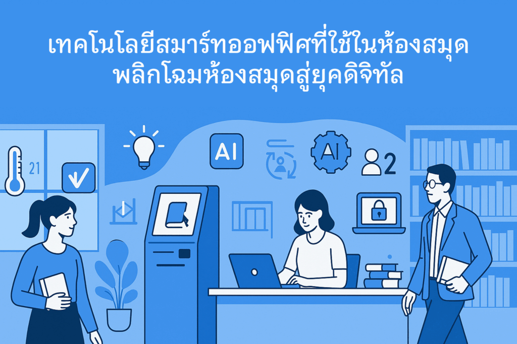 ห้องสมุดสีเขียวและสำนักงานสีเขียว : ก้าวสู่อนาคตแห่งความยั่งยืน